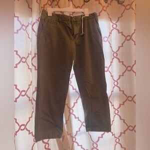Banana Republic Olive Pants size 12, Petite